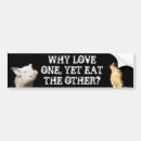 Search for cat bumper stickers Pig