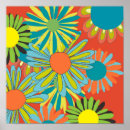 Search for one flower posters Retro