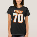 Search for orange and white tshirts For her
