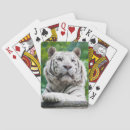 Recherche de tigres blancs jeux de cartes Faune