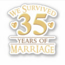 Recherche de 35 ans autocollants Années