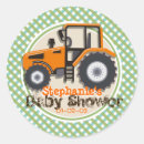 Search for orange baby shower stickers Boy