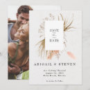 Search for pampas grass save the dates Bohemian