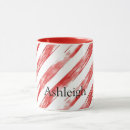 Search for candy cane mugs Red