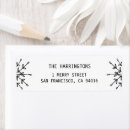 Search for housewarming return address labels Newlyweds