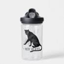 Search for black cat water bottles Panther