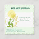 Search for outdoor services business cards Gardening