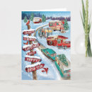 Search for vintage winter scene christmas cards Snow