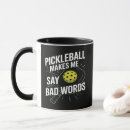 Search for funny pickleball sayings mugs Sports