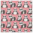 Search for panda fabric Cute