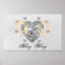 Search for bling heart posters Diamonds