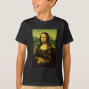 Search for funny mona lisa tshirts Classic