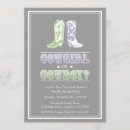 Search for cowboy party invitations Girl