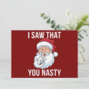 Search for nasty cards Santa