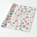 Search for paw wrapping paper Xmas
