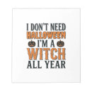 Search for halloween witch notepads Halloweengifts