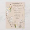 Search for hummingbird wedding invitations Grey