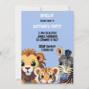 Search for tiger party invitations Zebra