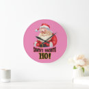 Recherche de pôle nord horloges Santa claus