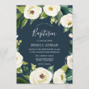 Recherche de turquoise baptême invitations Floral