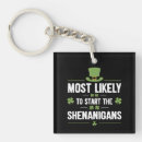 Search for no shenanigans keychains Happy