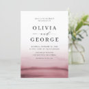 Search for ombre wedding invitations Watercolor