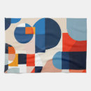 Search for geometric design tea towels Background