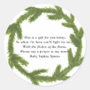 Search for evergreen wreath stickers Watercolor
