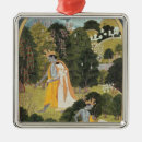 Recherche de krishna ornements Pahari