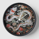 Recherche de dragon asiatique horloges Chinois