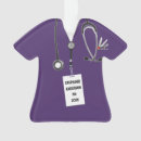 Search for purple tshirt ornaments Nurse