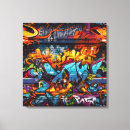 Search for graffiti canvas prints Urban