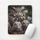 Search for owl mousepads Wildlife
