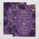 Search for royal quinceanera invitations Butterfly
