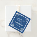 Search for invitations wedding favour tags Blue