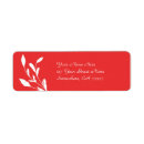 Search for flourish return address labels Floral