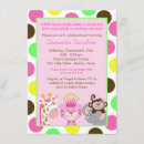 Search for monkeys 4x6 invitations Elephant