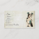 Recherche de chien vintage cartes visite Animaux