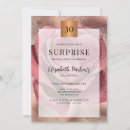 Search for surprise 30th birthday invitations Elegant