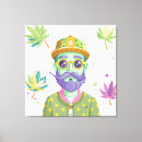 Search for vibrant canvas prints Illustration