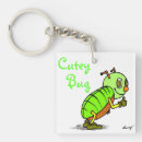 Search for bug square keychains Cute