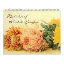 Search for vintage botanical calendars Roses