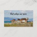 Search for boat repair business cards Marine
