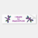 Search for dragonflies bumper stickers Wildlife