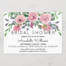 Search for pastel bridal shower invitations Blush pink