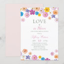 Search for colorful bridal shower invitations Boho