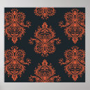 Search for vintage damask pattern posters Flower