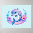 Search for cute dolphin posters Porpoise