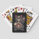 Search for japanese cat playing cards Cute
