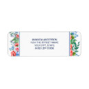 Search for barbecue return address labels Watercolor